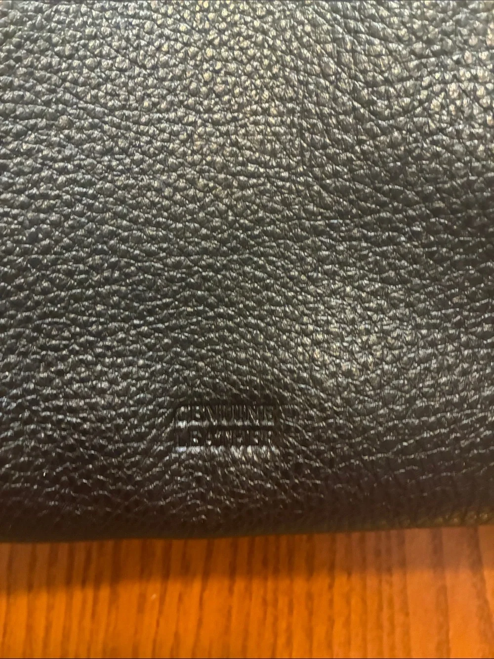 Leather Crossbody Bag for Men - Black